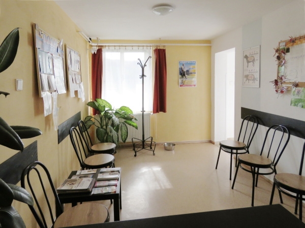 Veterin�rn� ordinace Boskovet - prostorn� �ek�rna